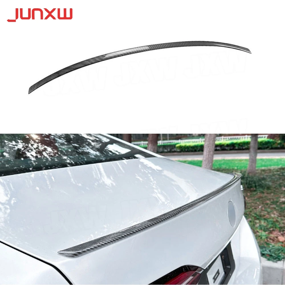 Задний спойлер багажника из АБС-пластика для BMW 5 серии G60 G68 2024 + задний крылья