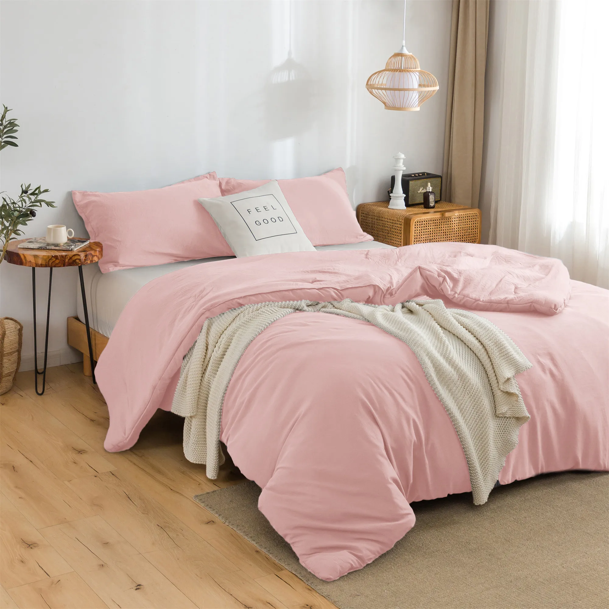 Удобное летнее одеяло Хлопковое с кондиционированием воздуха дышащее тонкие