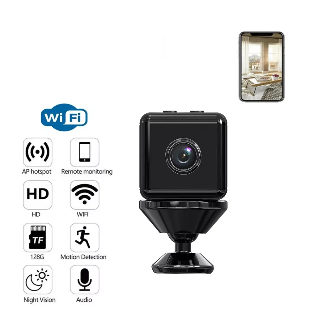 

2022 jmt Monitor cameras Sq11 Mini Wifi Camera HD 960P micro camera Sensor Night Vision Camcorder Motion DVR Micro Camera Sport