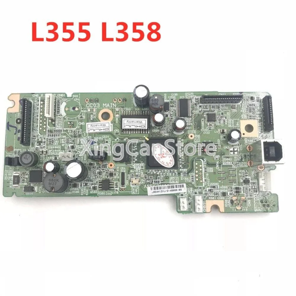 1 шт. основная плата для принтера Epson L355 L358 тест материнской платы на 100% рабочий