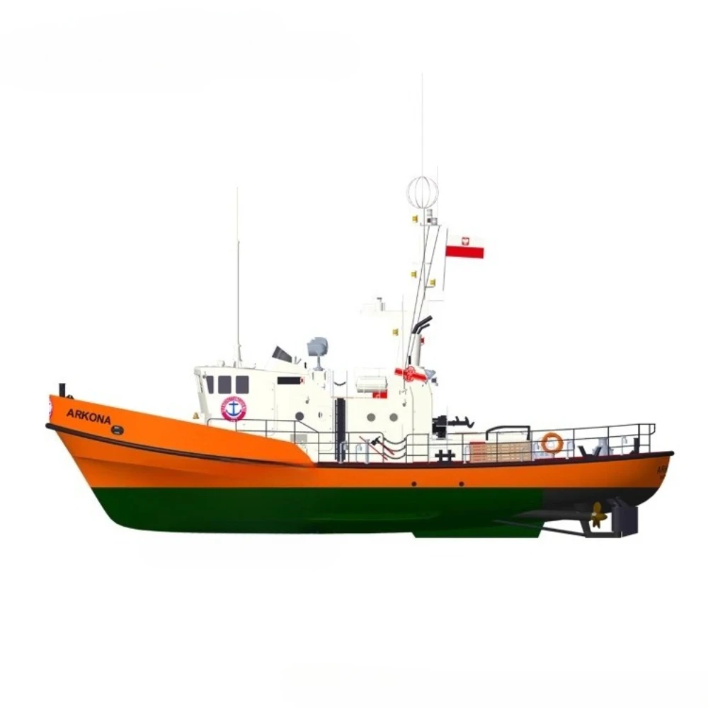 Фото 1/50 ARKONA Rescue Ship KIT Edition Offshore Work Ship Model Kit Взрослая собранная модель лодки с дистанционным управлением игрушка №2