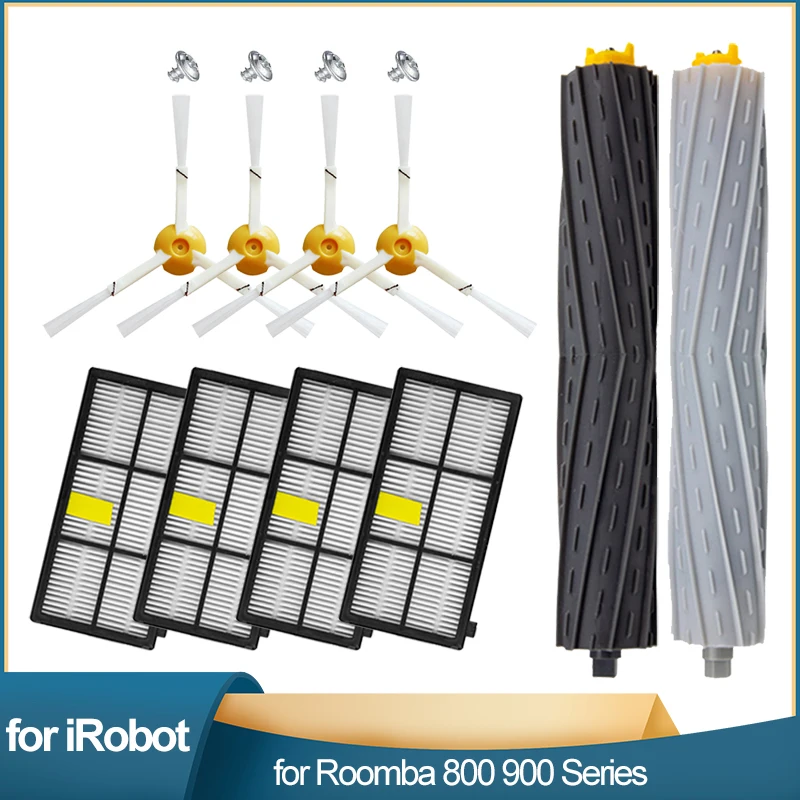 Щетки/Фильтры НЕРА Для IRobot Roomba 800 900 860 870 880 890 960 980 990 Детские Запасные Комплекты |