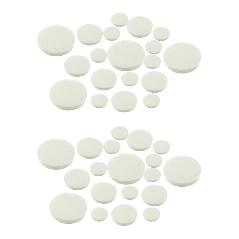 

34Pcs Clarinet Leather Pads Replacement For Exquisite Wind Instrument