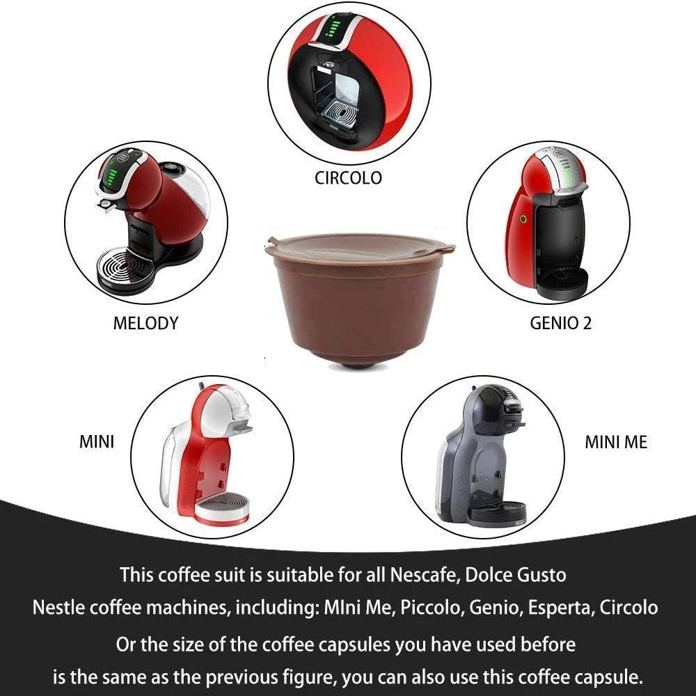 Reusable Coffee Capsule Filter Cup for 
