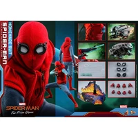 hottoys original 16 mms552 spider man homemade suit collectible figure marvel spiderman action anime figure model toys