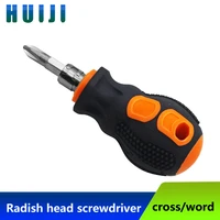 screwdriver double purpose one word cross with strong magnetic high carbon steel multi function radish head screwdriver