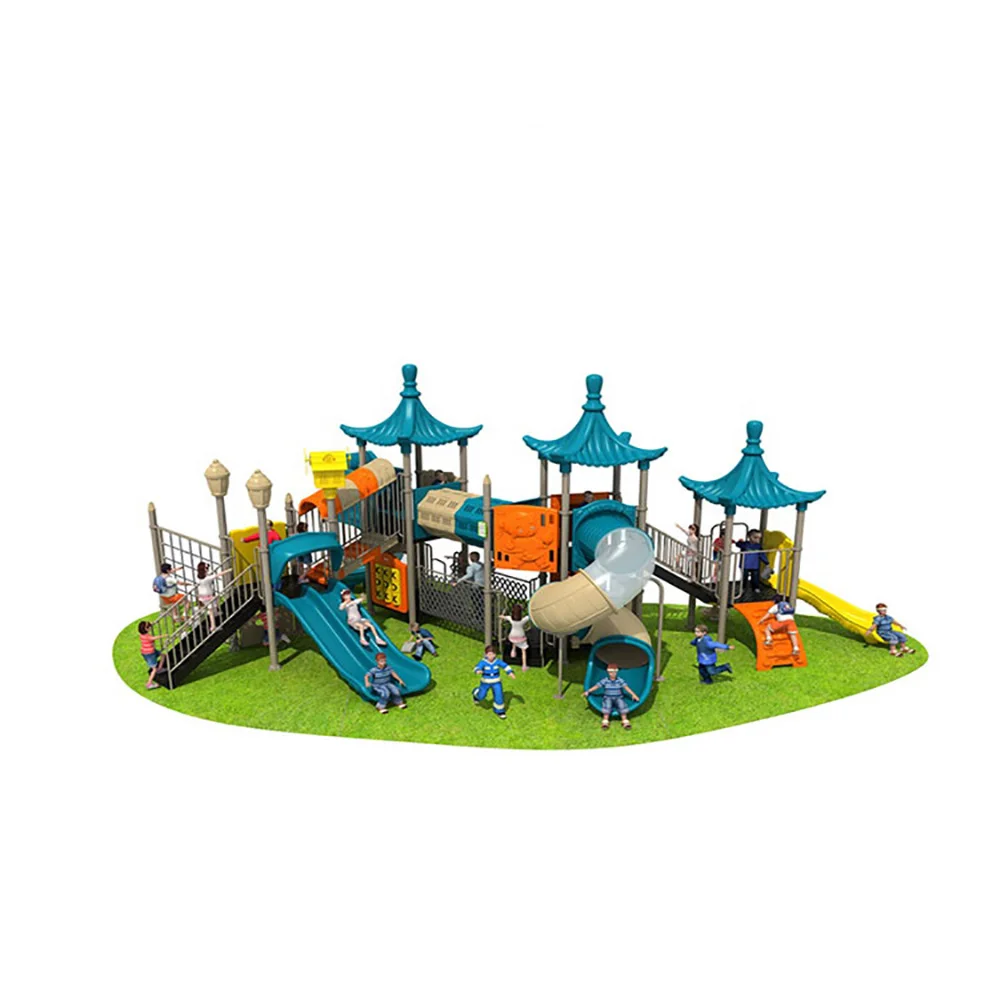 

Hottest Customized Amusement Kids Outdoor Playground Slide Equipment