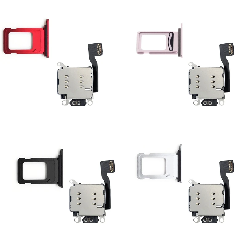 

Dual Sim Card Reader Kit for Iphone 13/13 Pro/13 Pro Max SIM Card Tray Durable U4LD