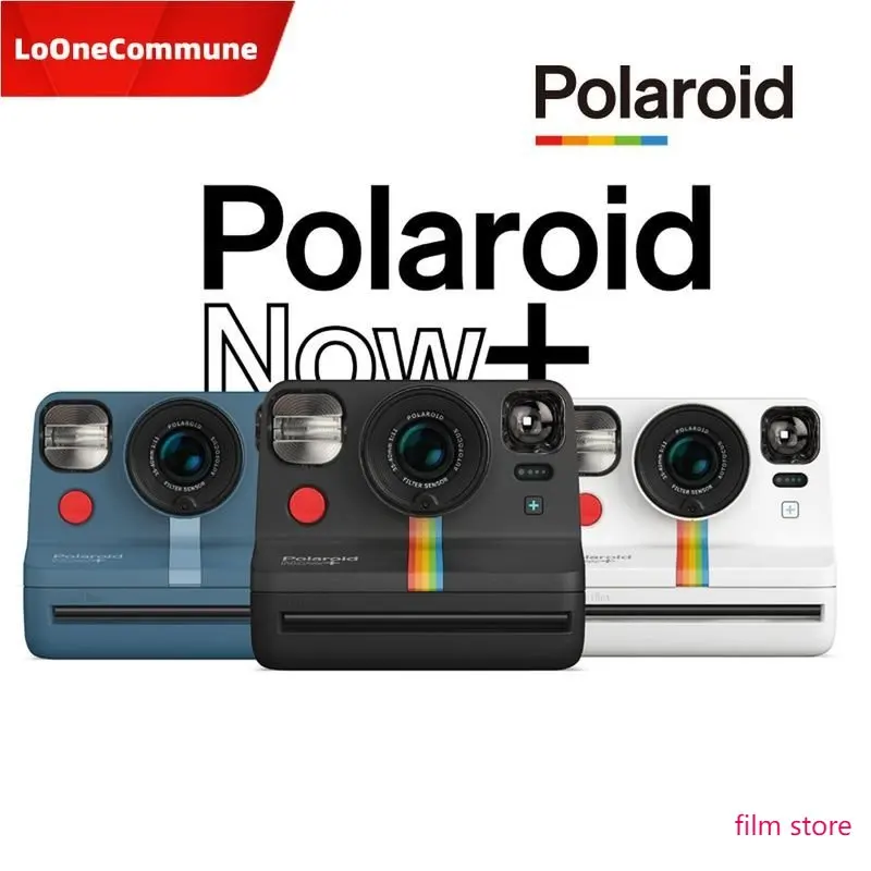 

Polaroid Now+Polaroid 5 Filter Autofocus Film Cameras