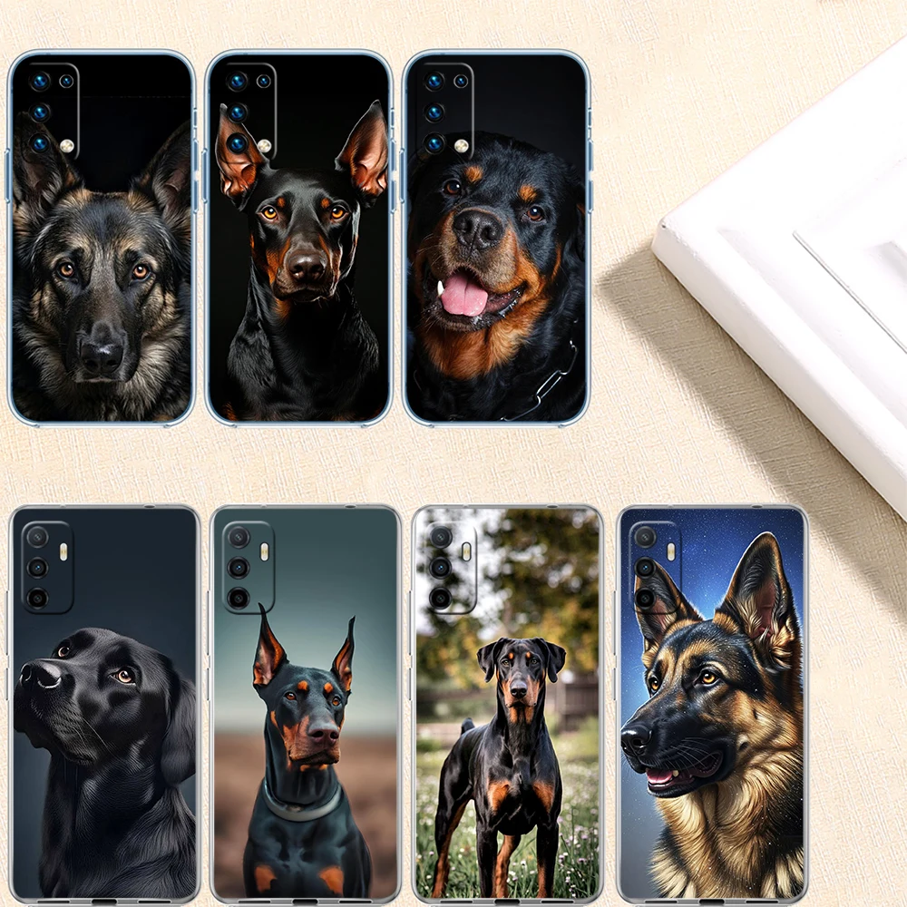 Фото Чехол для телефона FD33 Rottweiler Doberman Guard Dog для Motorola Edge 20 30 40 50 S30 Fusion Ultra Pro Neo Lite + G200 G23 №3
