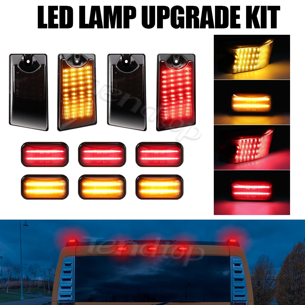 10 шт. фонари для крыши кабины Hummer H2 2003-2009 2005-2007 SUT/SUV