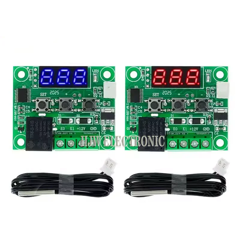 Цифровой регулятор температуры W1209 -50-100C 12 В постоянного тока термостат для