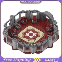 star movie jhedeye high council chamber house city building blocks metting room bricks architecture kid toys