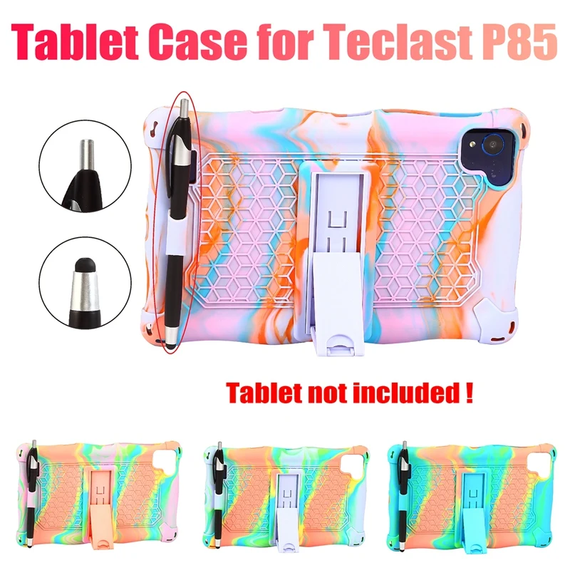 

For Teclast P85 Case 8 Inch Tablet Silicone Case Tablet Stand Protective Case For Telcast P85 Case With Pen