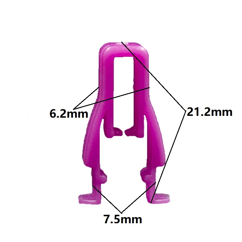 Пластиковый фиксатор для приборной панели автомобильной CD DVD консоли с U-образным