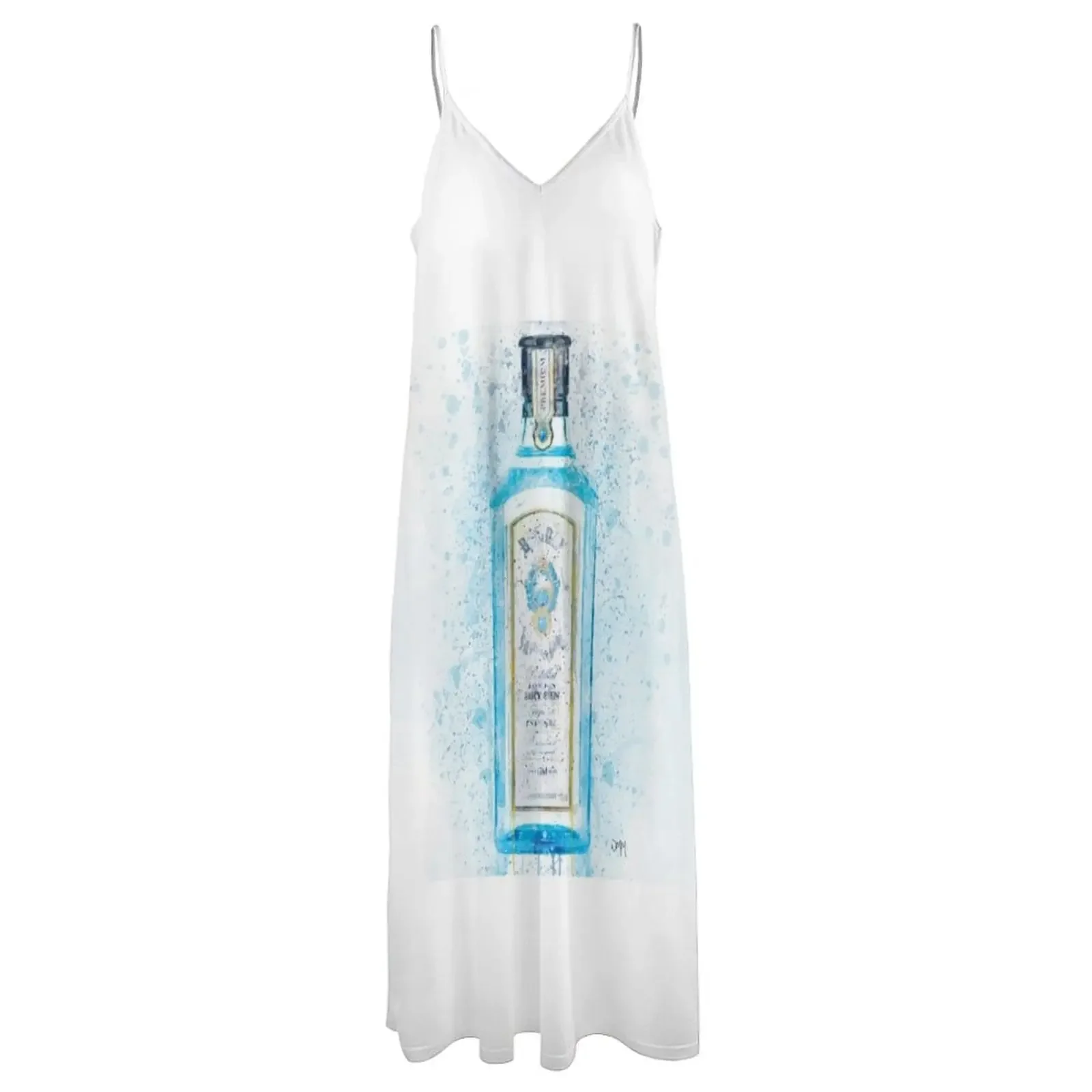 Женское платье Bombay Blue Gin Bottle из полиэстера