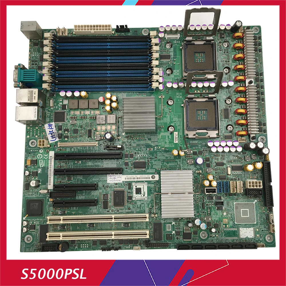 Материнская плата серверной рабочей станции для S5000PSL 771 E5110X2, полностью протестированная, горячая Распродажа