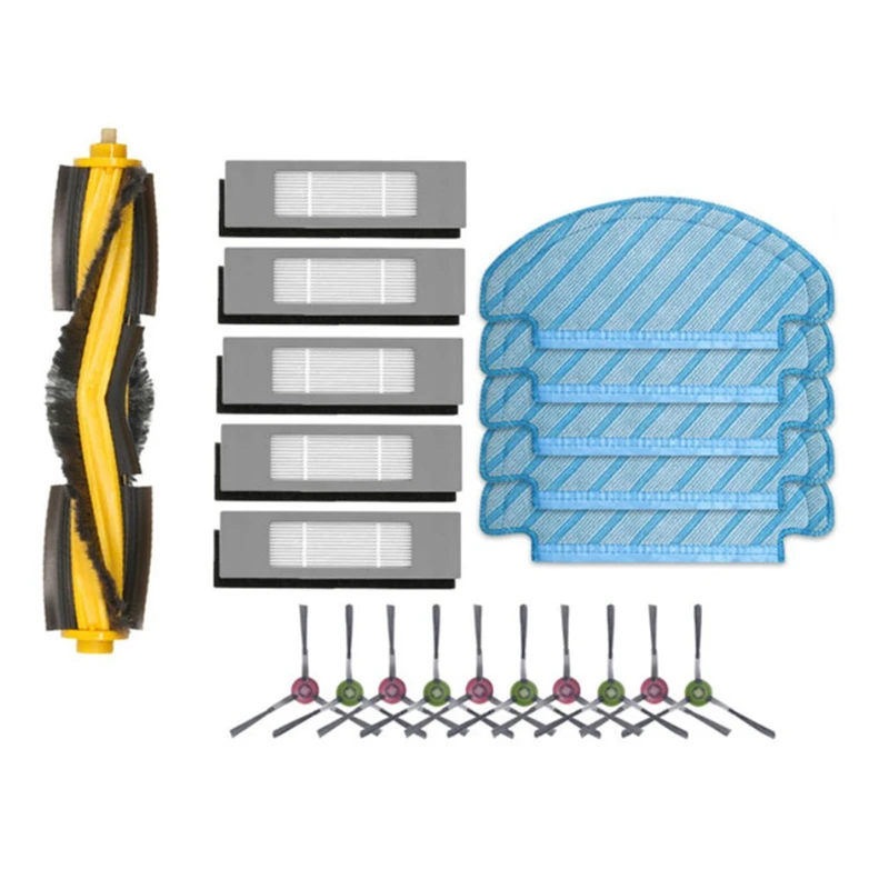 

For Ecovacs Deebot OZMO 920 950 T8 T9 Yeedi 2 Hybrid Vac Robot Vacuum Cleaner Main Side Brush Filter Mop Spare Parts
