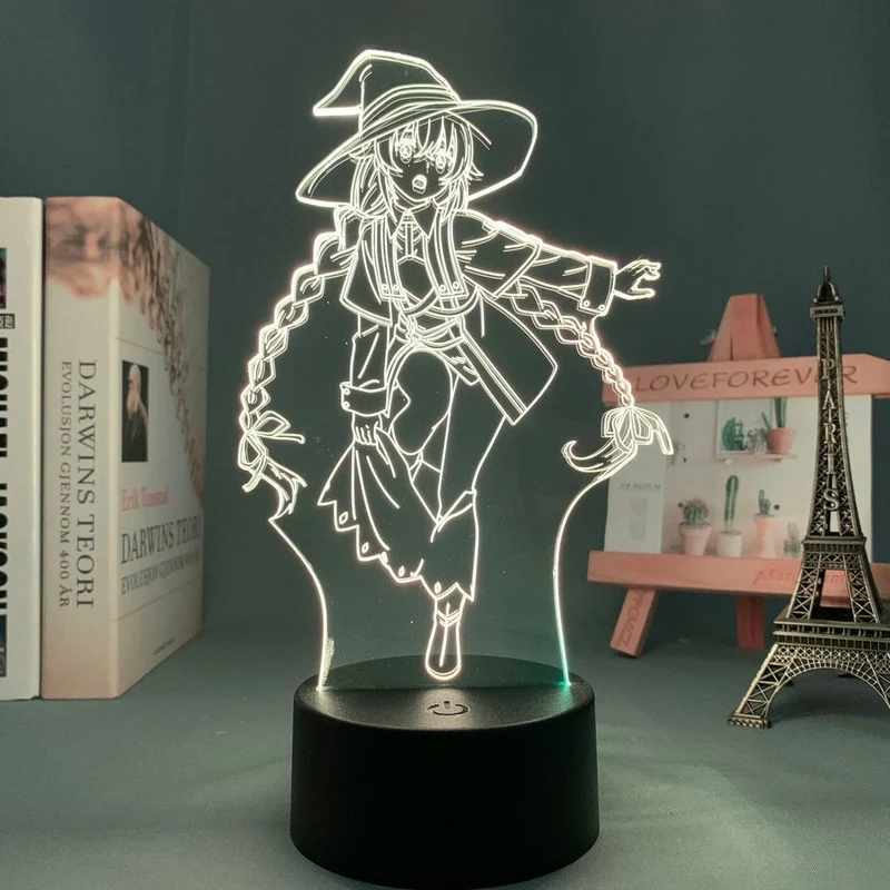 

Mushoku Tensei: Jobless Reincarnation 3d Night Lights Anime Led Light Gift Lamp Acrylic Kawaii Cubic Figure Birthday Decorations