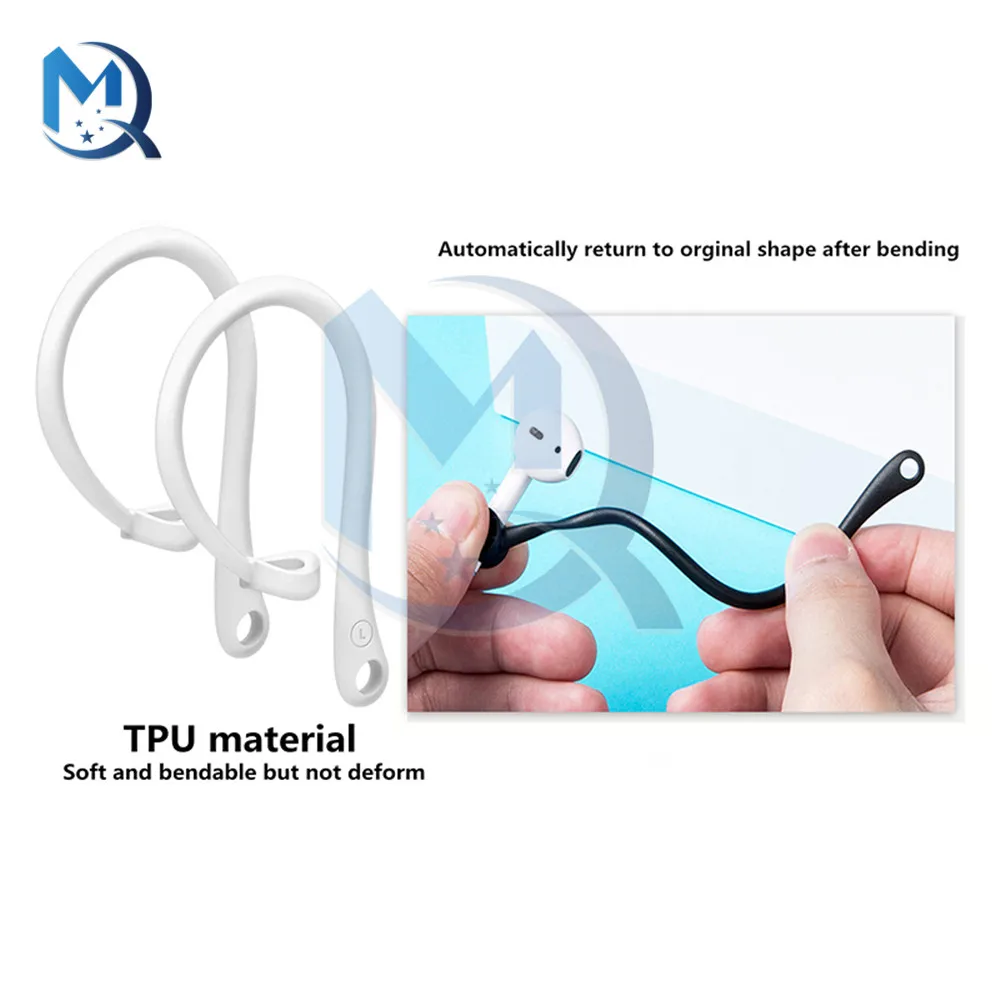 Спортивные силиконовые ушные крючки для Apple AirPods pro аксессуары противоударные