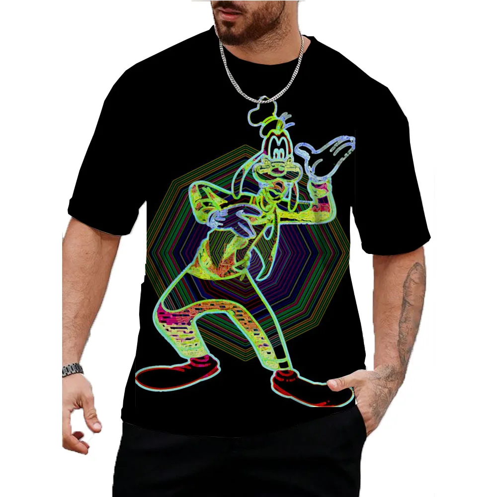 Футболка мужская с принтом Дональд Дак модная тенниска в стиле хип-хоп