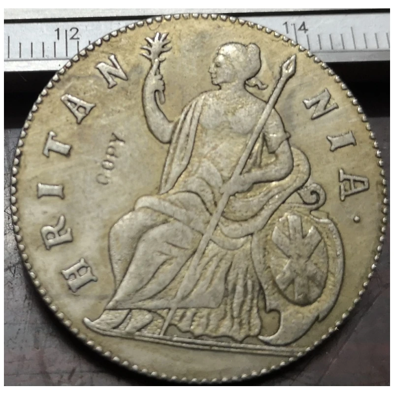 (1685-1687) Англия 1/2 Пенни-Джеймс ИИ копия редкая монета