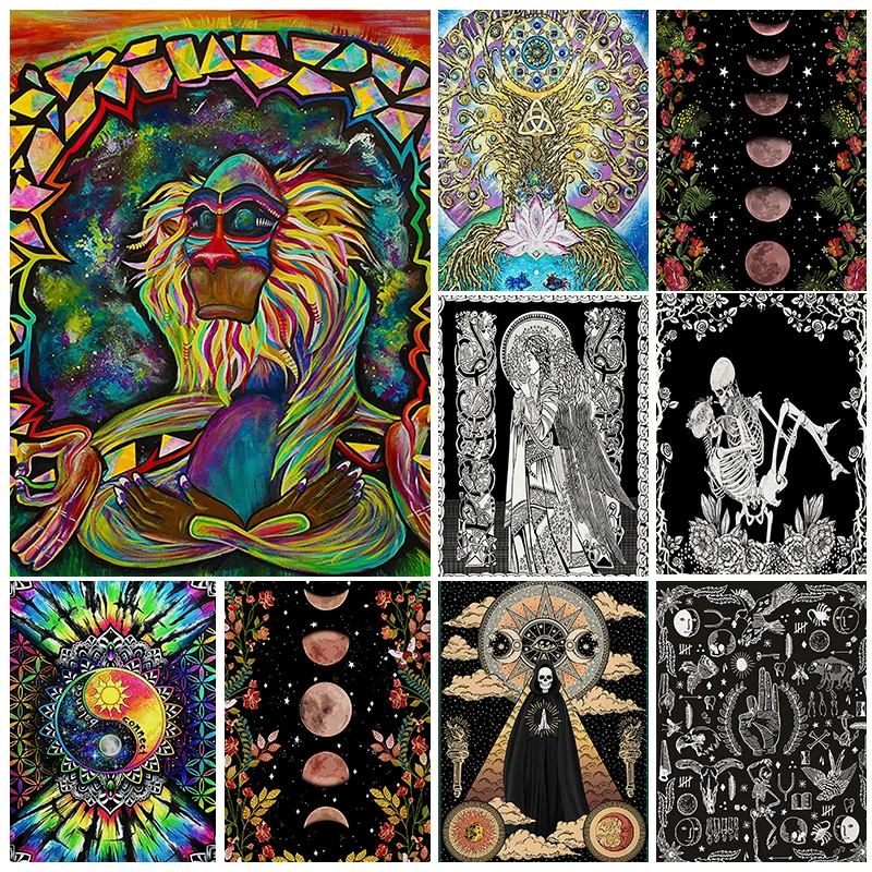 Алмазная живопись 5D сделай сам картина с полным заполнением абстрактное