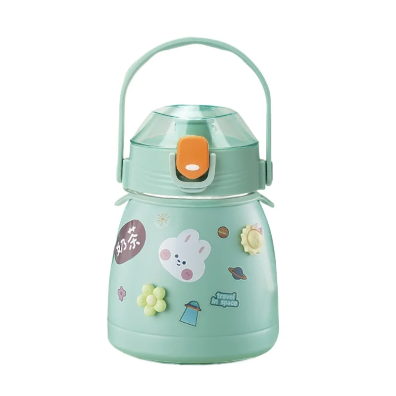 Vacuum Kids Thermos Bottle for Hot Water Steel Kawaii Children Belly Cup School Original