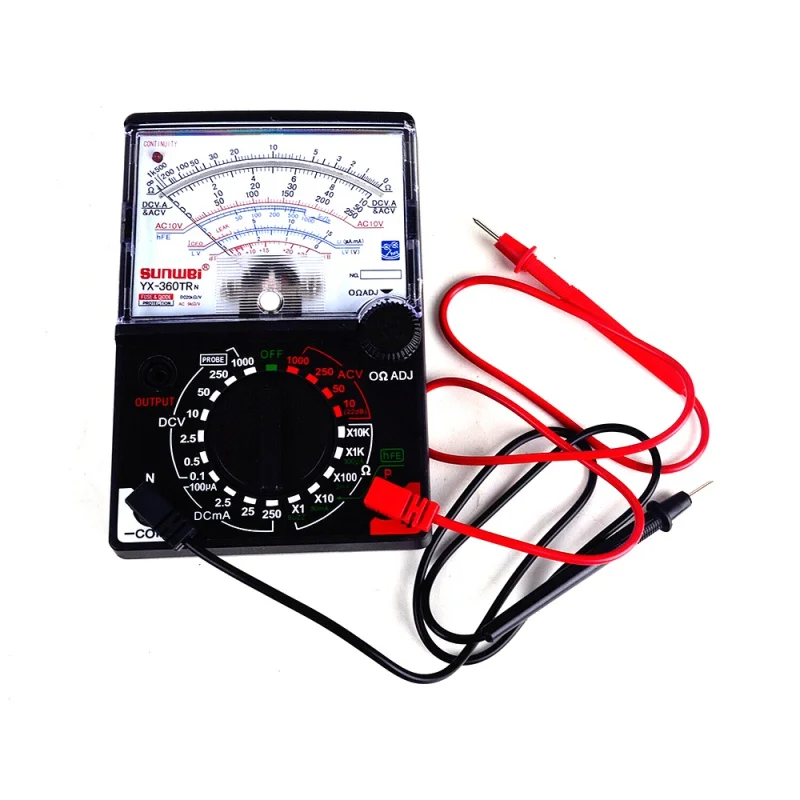 

YX-360TRE-L-B AC/DC LCD Digital Multimeter Voltmeter Ammeter Ohm Tester High Safety Handheld Meter Digital Multimeter Tester Pen