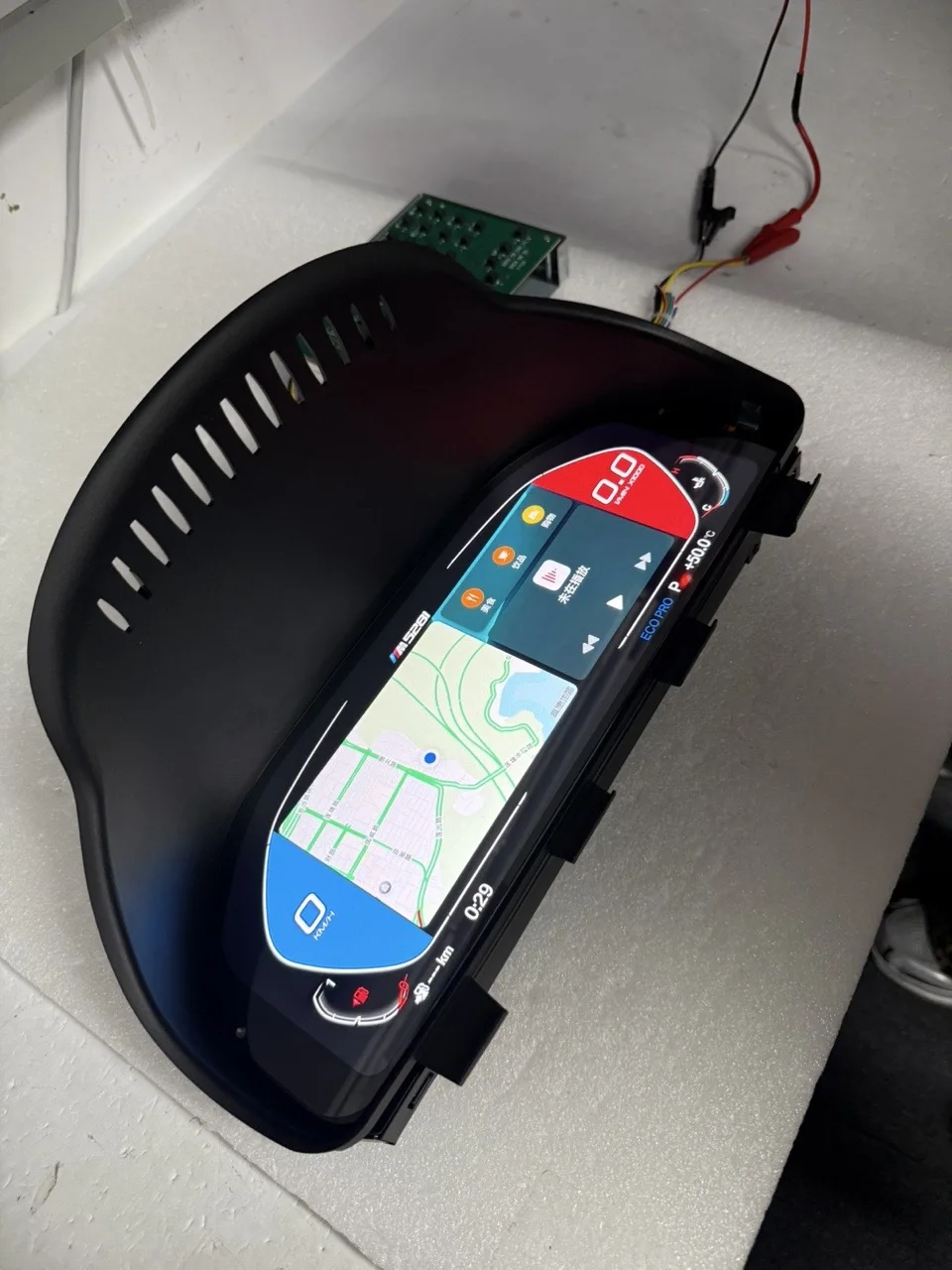 M Sport Carplay для BMW X5 E70 X6 E71, автомобильный цифровой кластер, виртуальный кабинет, автомобильный мультимедийный плеер, приборная панель, измеритель скорости, экран