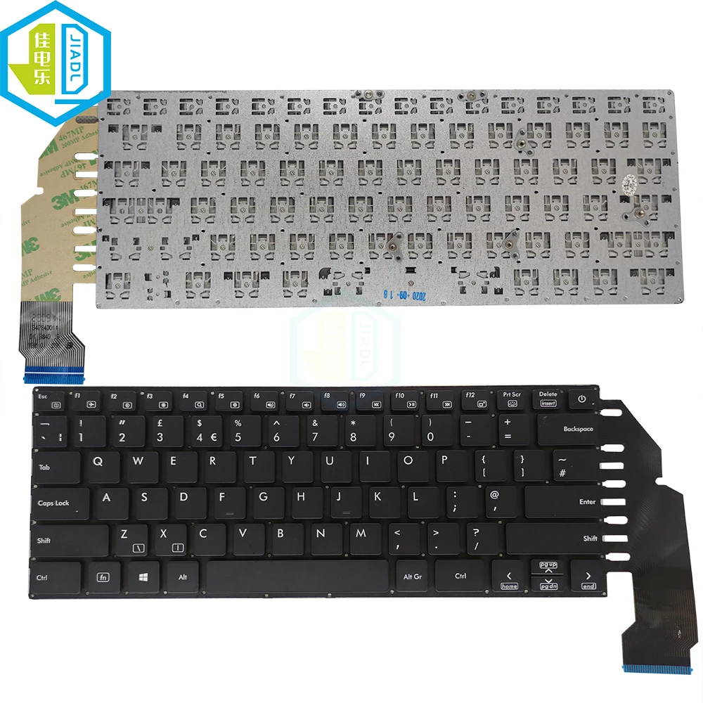 

Клавиатура новая британская для ноутбука AVITA Liber NS14A2 NS13A2 DK_284D 342840014, британская сменная клавиатура без подсветки
