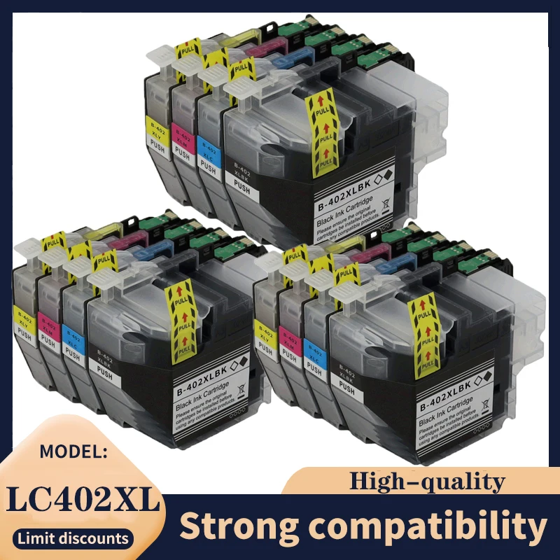 

Совместимый чернильный картридж LC402xl для принтера Brother MFC-J5340DW MFC-J6740DW 402xl