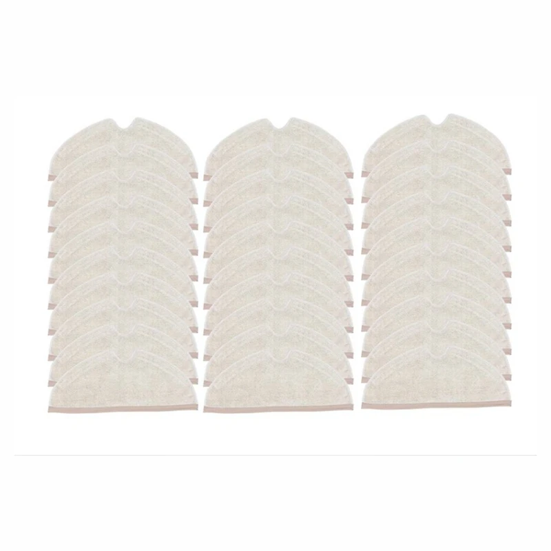 

30 Pcs Mop Cloths Pads For Xiaomi Roborock S5 S50 S51 S55 S6 S6 MAXV S5 MAX Vacuum Cleaner Spare Parts