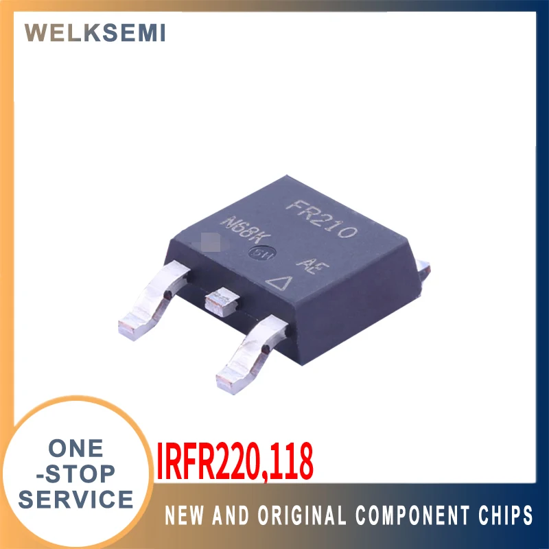 

Транзистор с полевым эффектом IRFR220,118 DPAK (MOSFET), новый оригинальный подлинный универсальный заказ