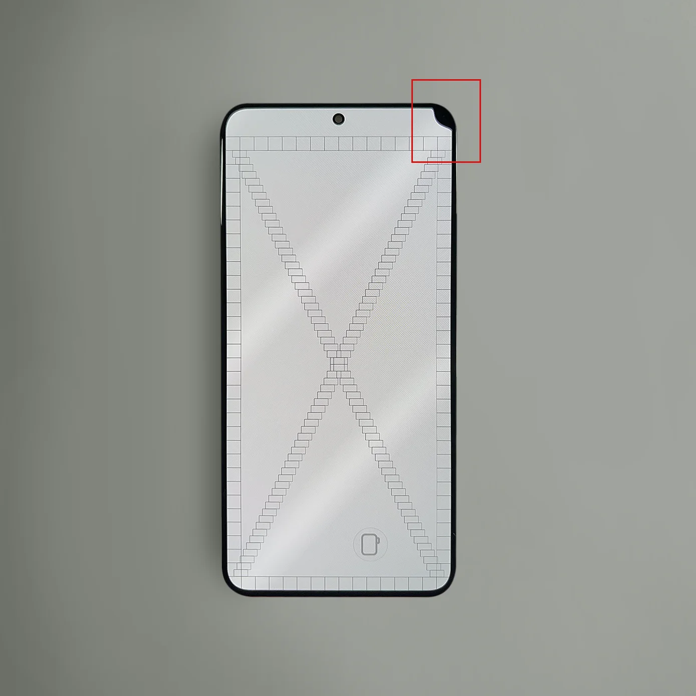 Фото Дисплейный модуль (тачскрин + LCD) для Samsung Galaxy S22 (S901B, S901U, S901W) с черными точками/дефектами, замена №3