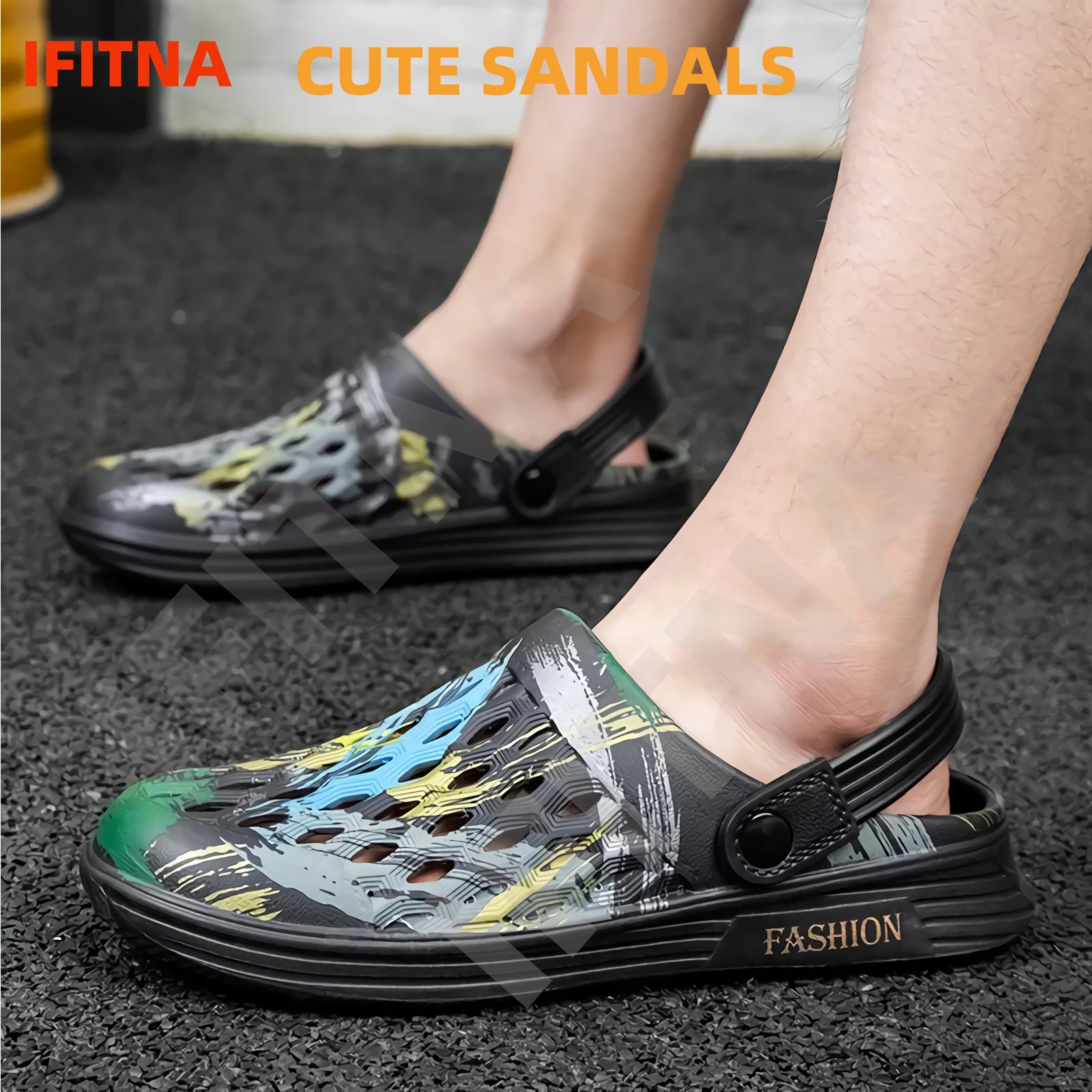 2022 Summer EVA Soft House Cloud Slides Sandals Beach Clog Shoes Lightweight Man Adult Indoor Sole Toe Wrap Home Slippers