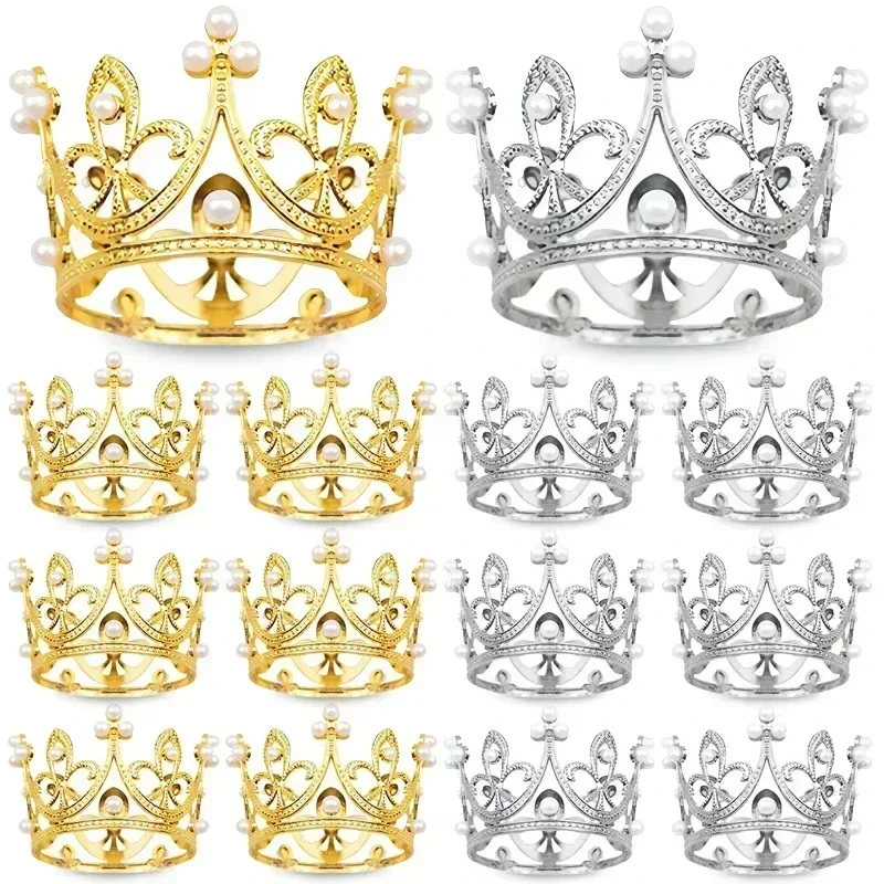 

Мини жемчужная корона для кексов, 30 шт.