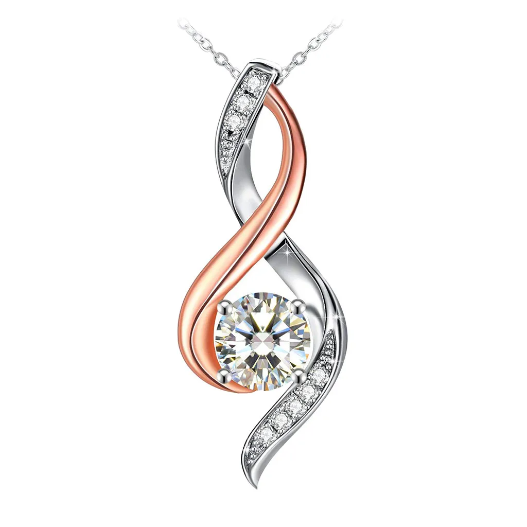 

MOM Silver Jewelry Fashion Accessories Necklace Diamond Day Gift Mother's Necklaces & Pendants