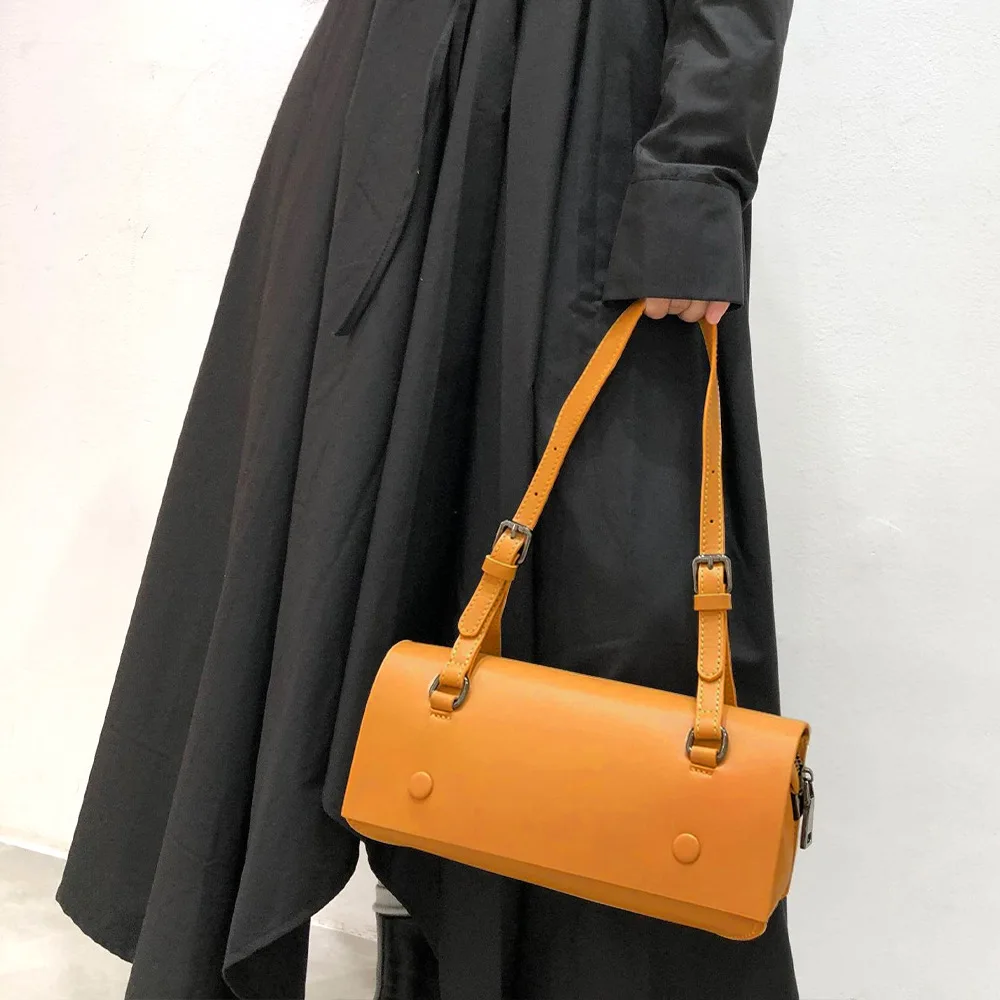 Women's Bags Handbags 2022 New Leather Women Shoulder Bags Retro Portable High-end Niche Design Mori Women's Crossbody Bags