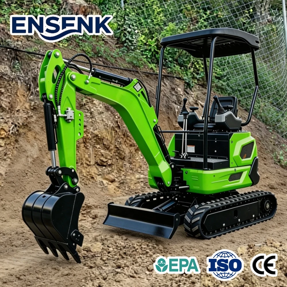 Фото Мини-экскаватор Yanmar 1.5T компактный с сертификацией CE и ковшом для строительных работ, для дома, Hoflader, Escavadeira, Digger, Европа №3