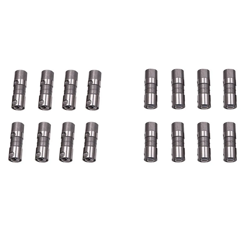 

4 Guides Hydraulic Roller Lifter 16pcs For GM for Chevy LS1 LS2 LS7 12499225