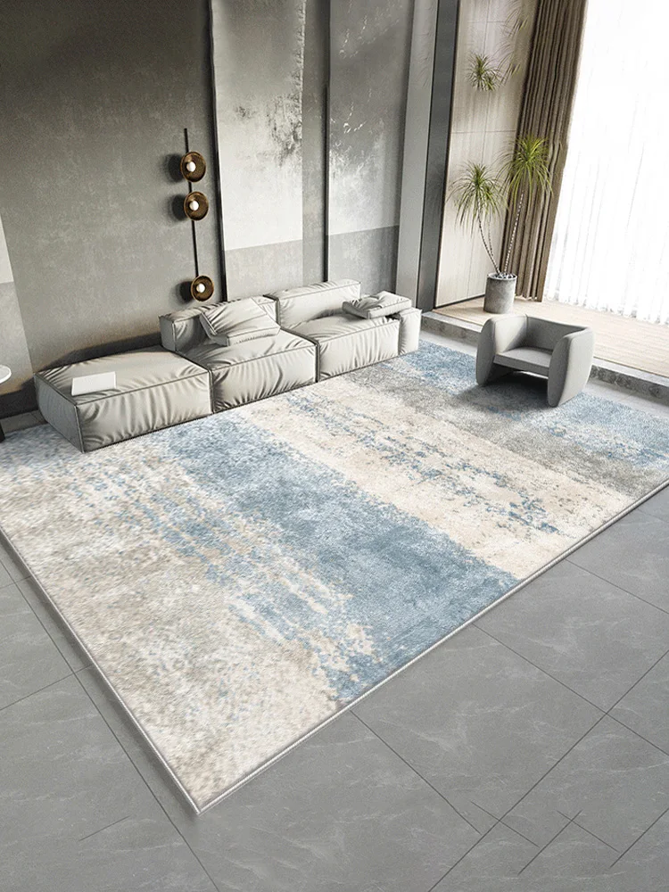 

Northern Europe modern simple abstract washable imitation cashmere room carpet Non slip easy to careCompact high density system