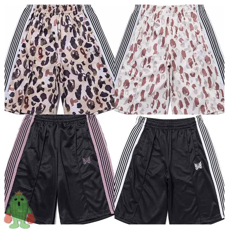 

Awge Needles Shorts Men Women Full Print Butterfly Short Pants
