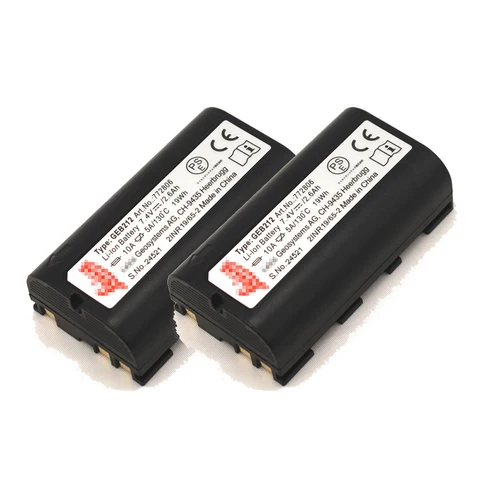2 шт. аккумулятор GEB212 для Leica TPS1200, RX900/RX1200/ATX900/ATX1230