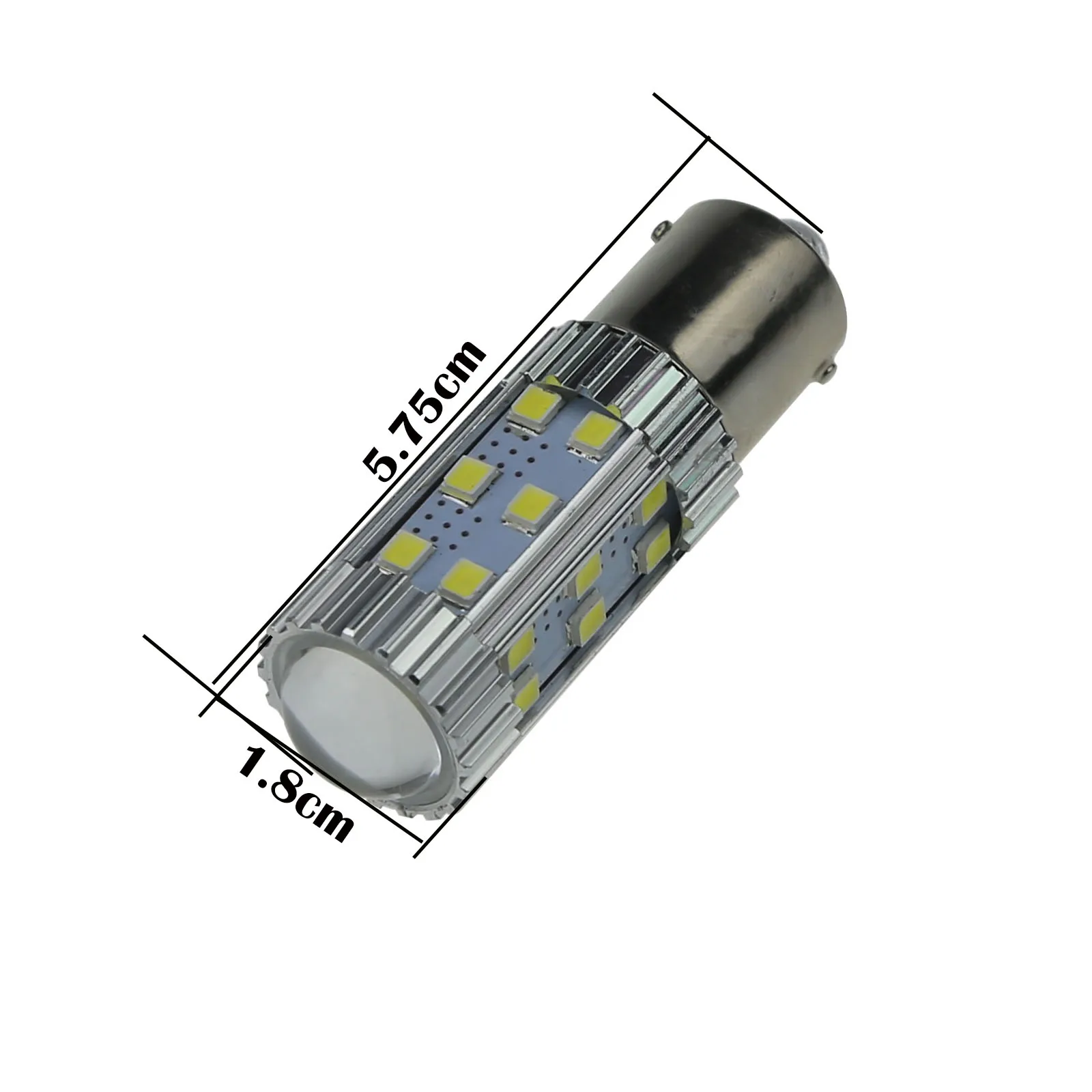 2x Белый RV 1156 дневная лампа 27 излучателей 2835 SMD СВЕТОДИОДНЫЙ 1141 61 1247