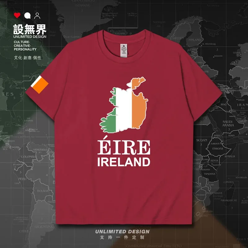 Northern Irelan NIR Map мужская футболка модные белые спортивные майки с короткими