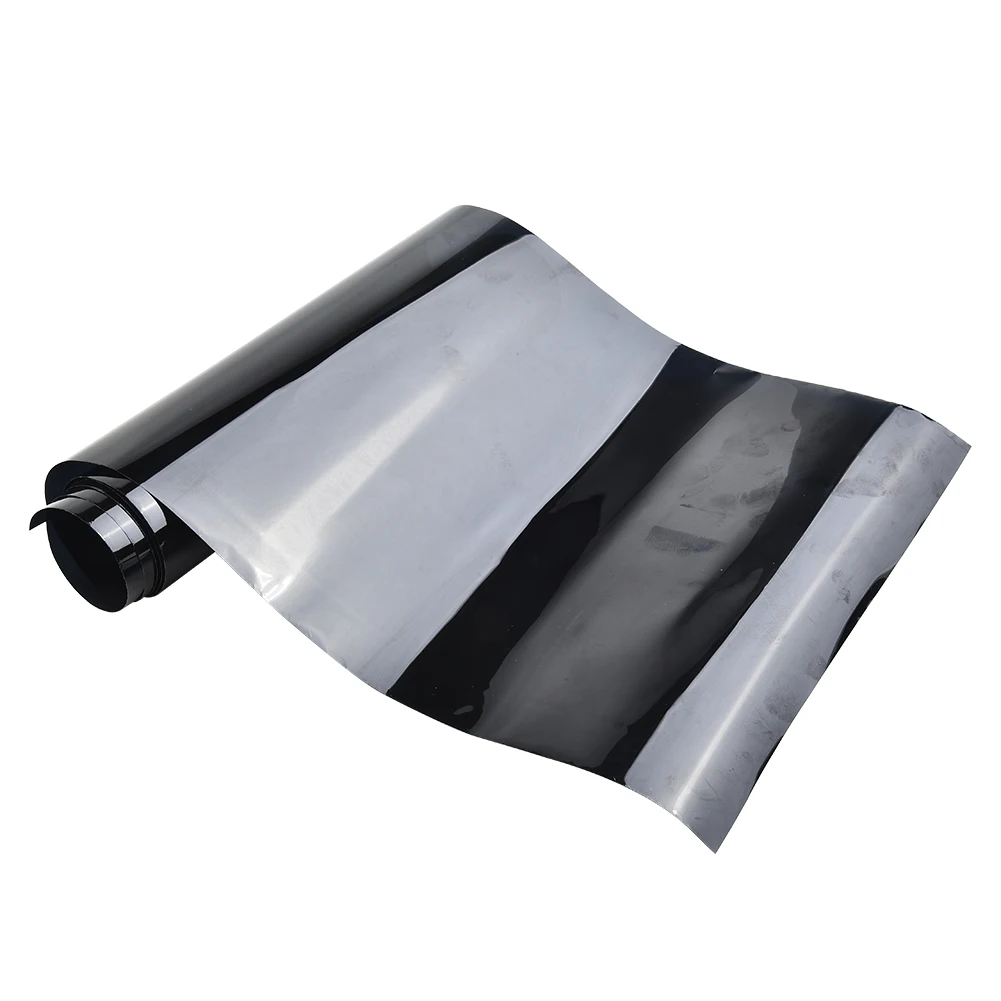 

Shade Solar Film Black Decal Front General Glass Strip Sun Visor Tint Film Universal Water-Resistant 20cm*150cm