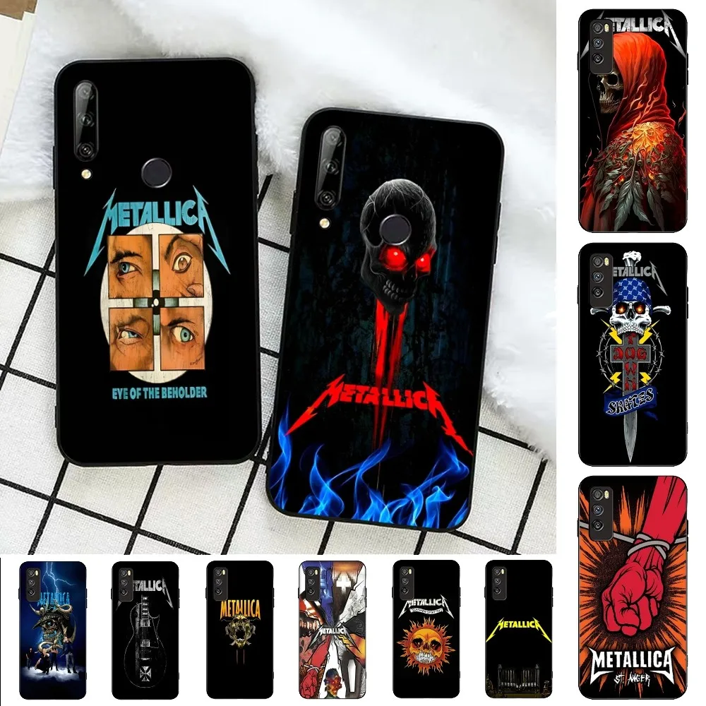 Band M-Metallica Phone Case For Huawei Honor 10 Lite 9 20 7A 9X 30 50 60 70 Pro Plus Soft Silicone Cover