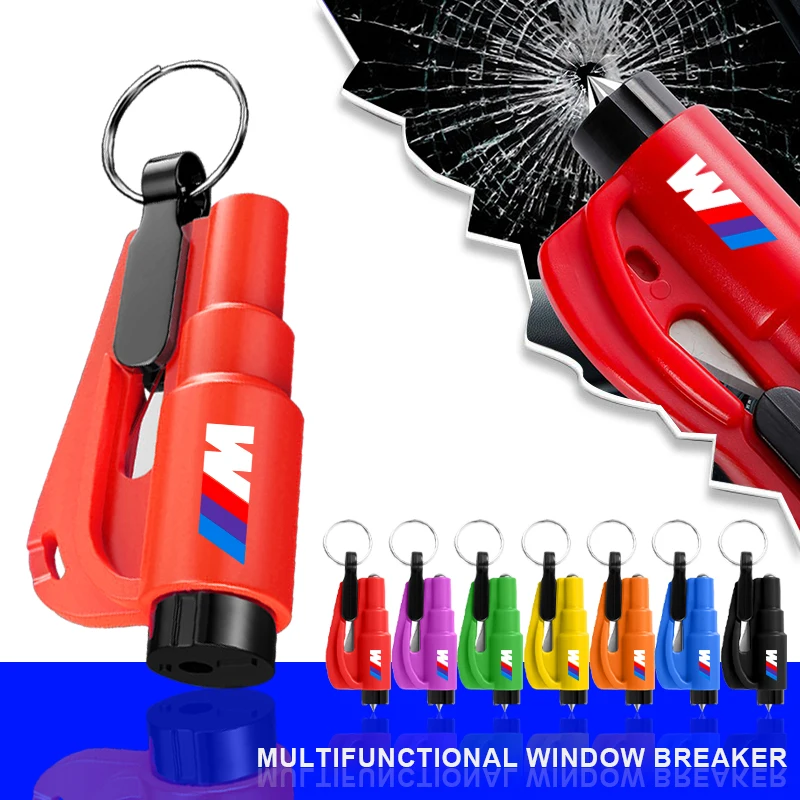 Автомобильный безопасный молоток 3-в-1 автоматический аварийный стеклобой