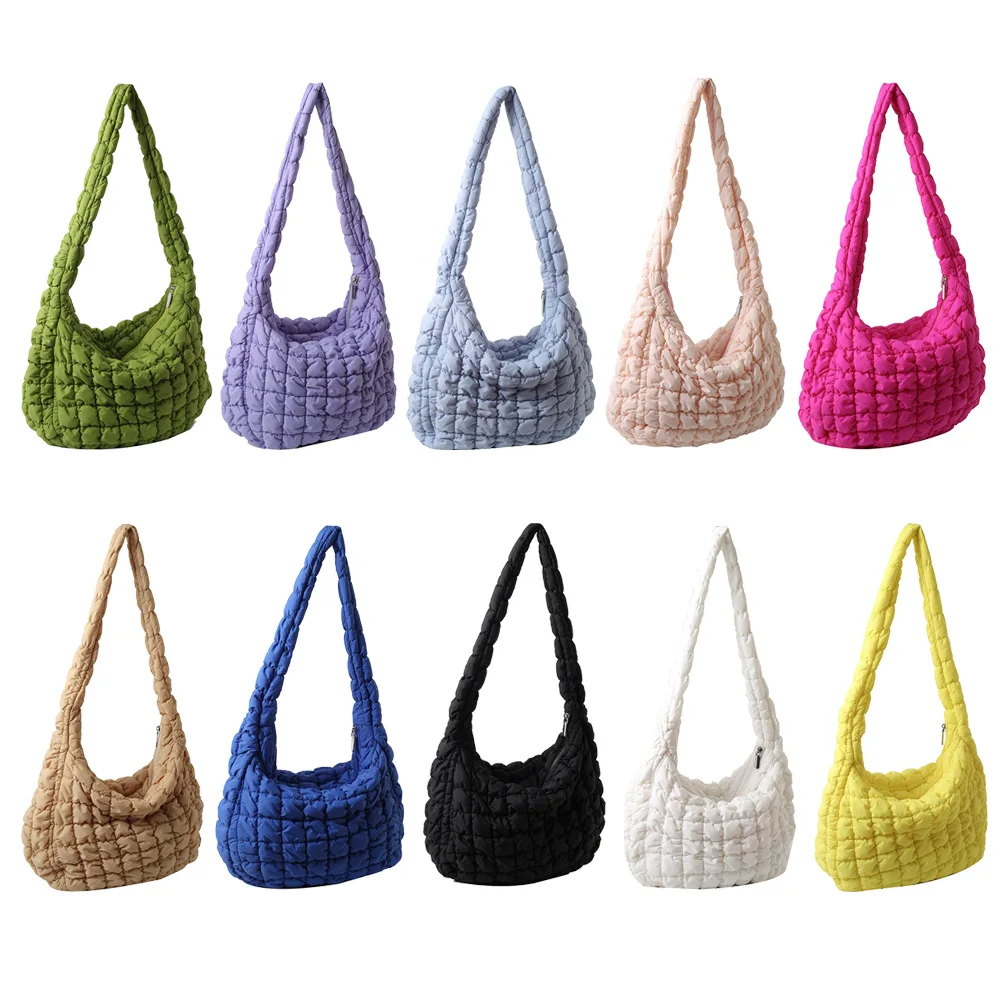 Женская сумка-мессенджер с рисунком в клетку